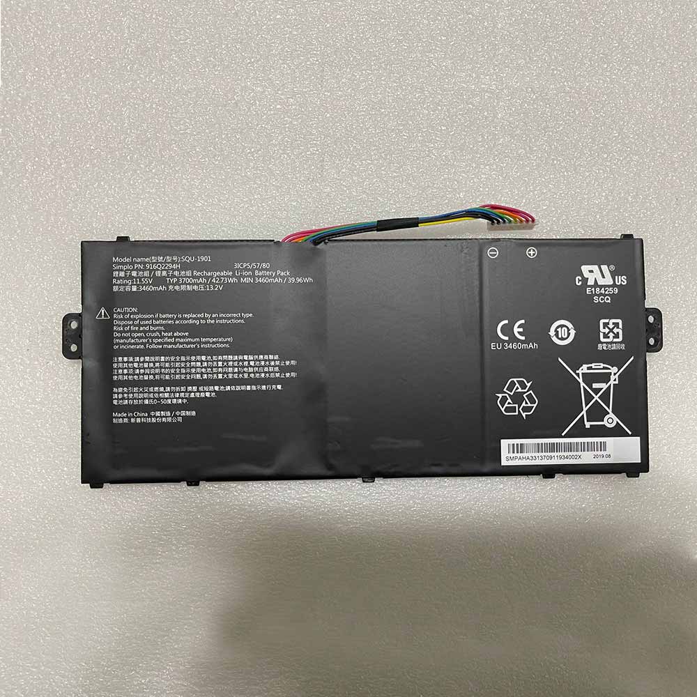 22 3700mAh/42.73Wh 11.55V/13.2V batterie