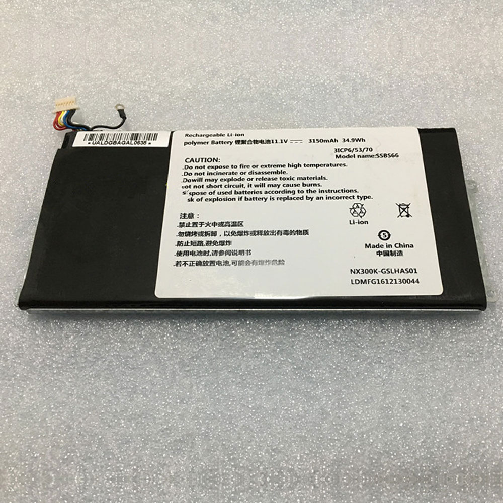 B 3150MAH/34.9Wh 11.1V batterie