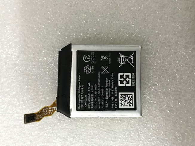 S10 1.59Wh/420 mAh 3.8V batterie