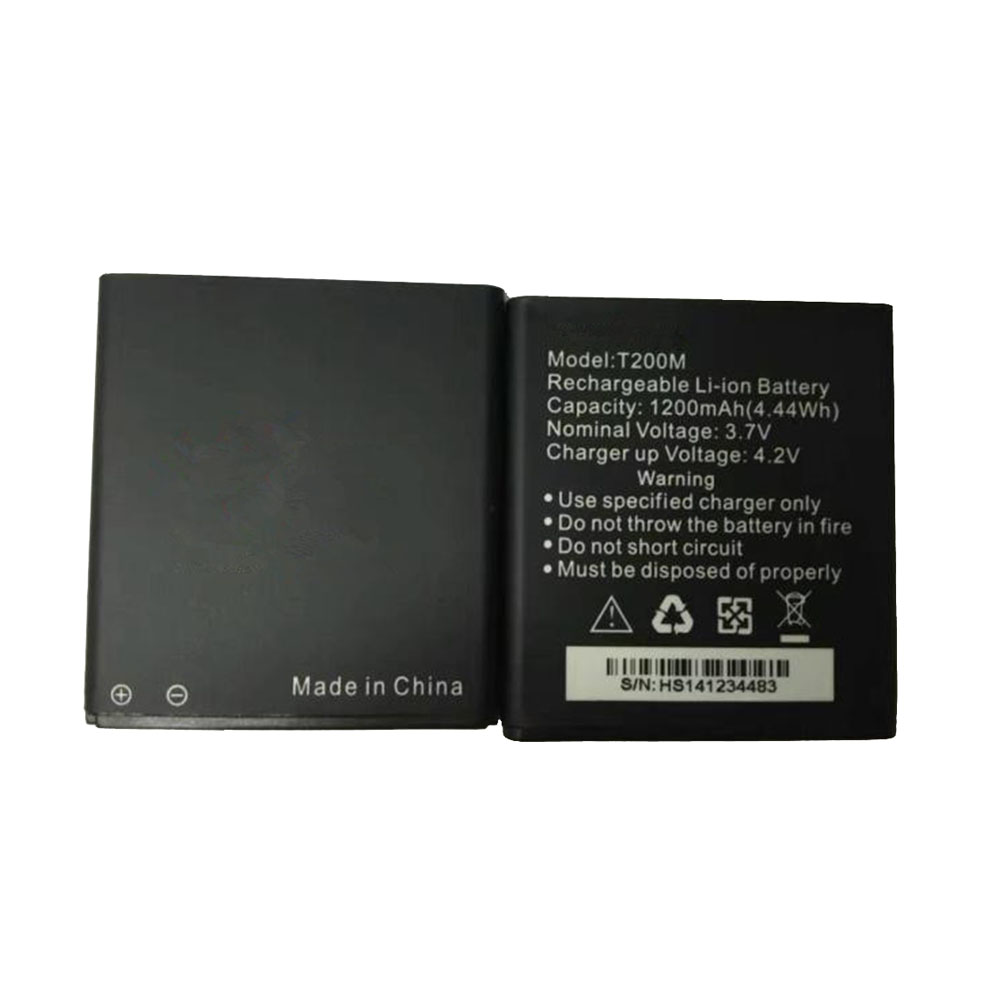 2 1200mAh/4.44WH 3.7V/4.4V batterie