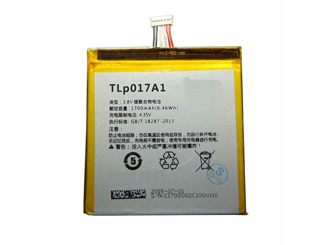 T 1700MAH/6.5Wh 3.8V/4.35V batterie