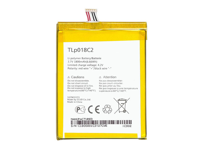 03 1800mAh/6.66WH 3.7V/4.2V batterie