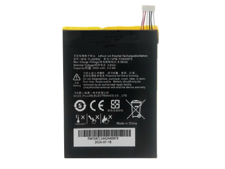 TLp025A2 2500MAH 3.8V
 batterie