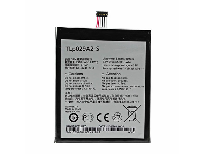 T 2910MAH/11.1Wh 3.8V/4.35V batterie