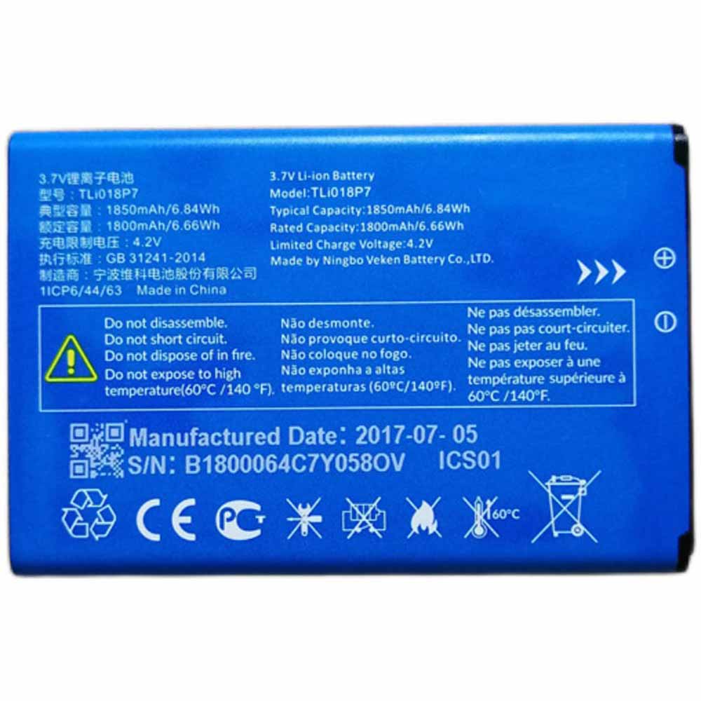 1 1850mAh 3.7V/4.2V batterie