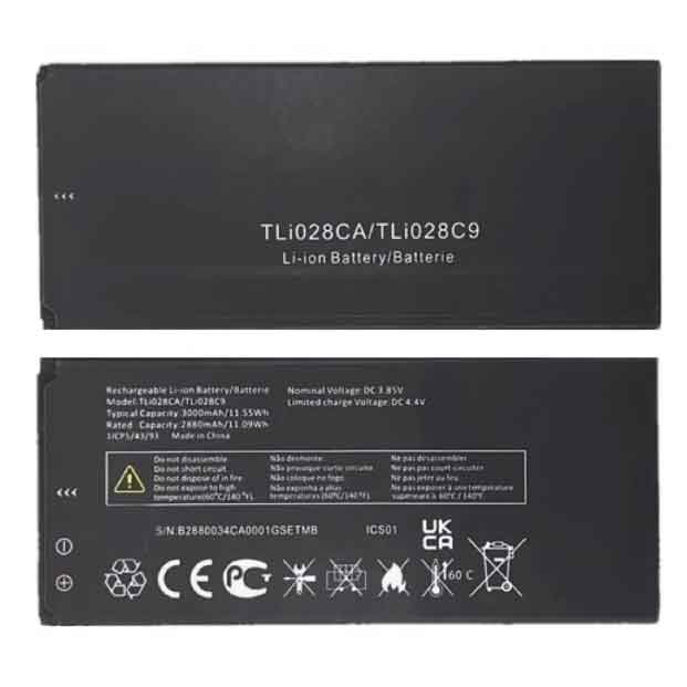 or 3000mAh 3.85V batterie