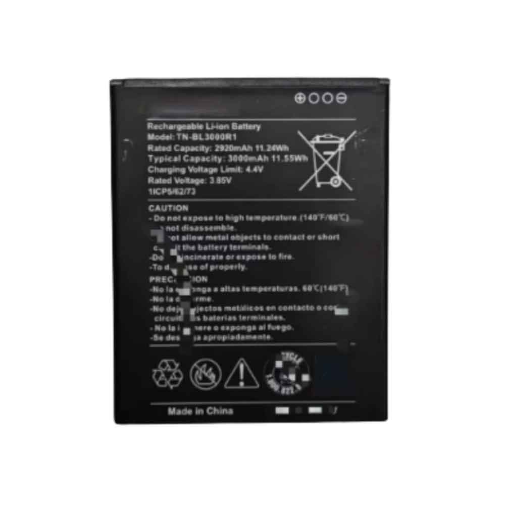 B 3000mAh 3.85V batterie