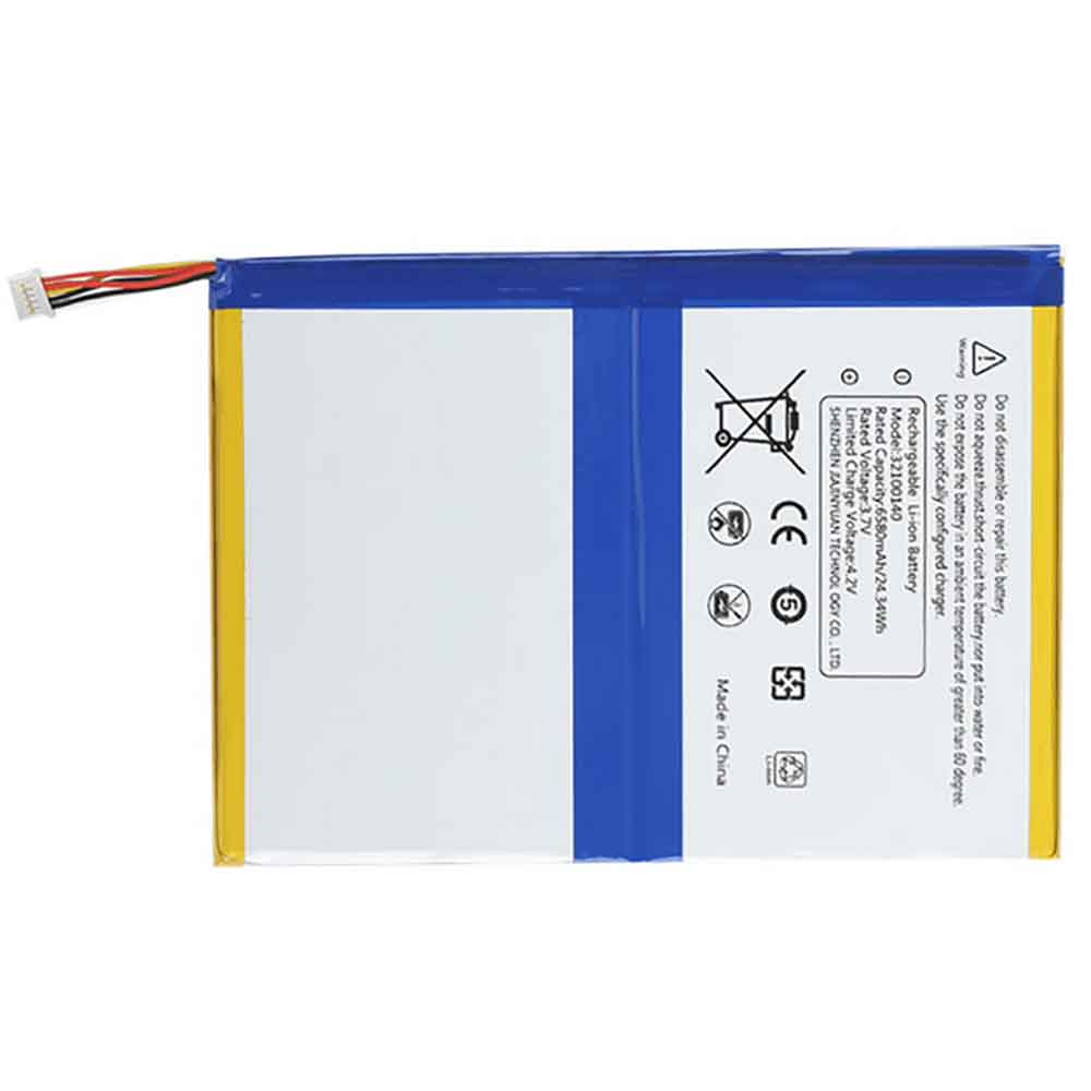 AC 6580mAh 3.7V batterie