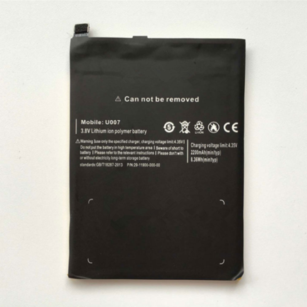  2200mAh/8.36WH 3.8V/4.35V batterie