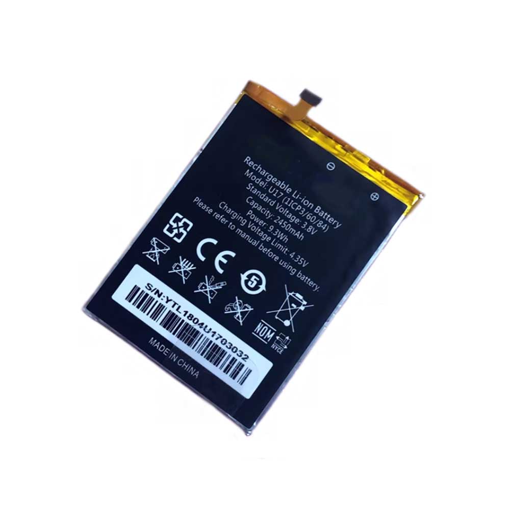 R 2450mAh/9.3Wh 3.8V batterie