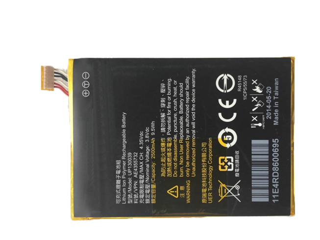 in 2500MAH 3.8V batterie