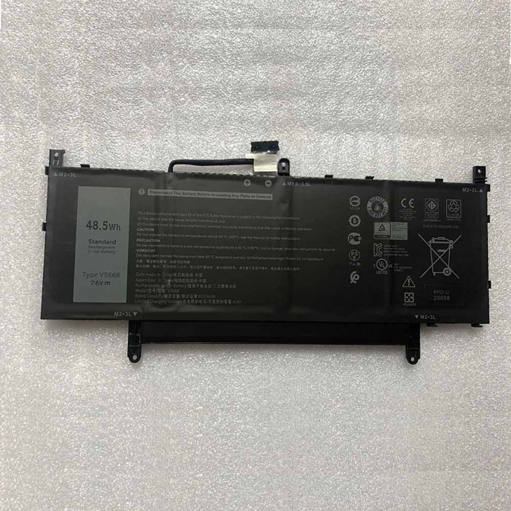 DELL 48.5Wh/6053mAh 7.6V/8.9V batterie