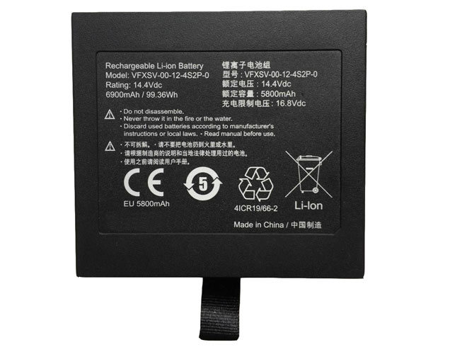 VFXSV-00-12-4S2P-0 5800MAH 14.4V batterie