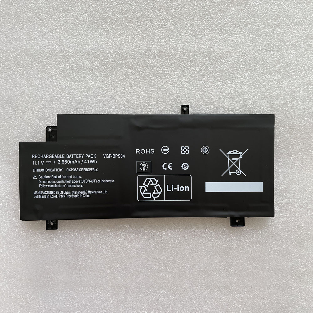 VGP-BPS3 3650mAh/41WH 11.1V batterie