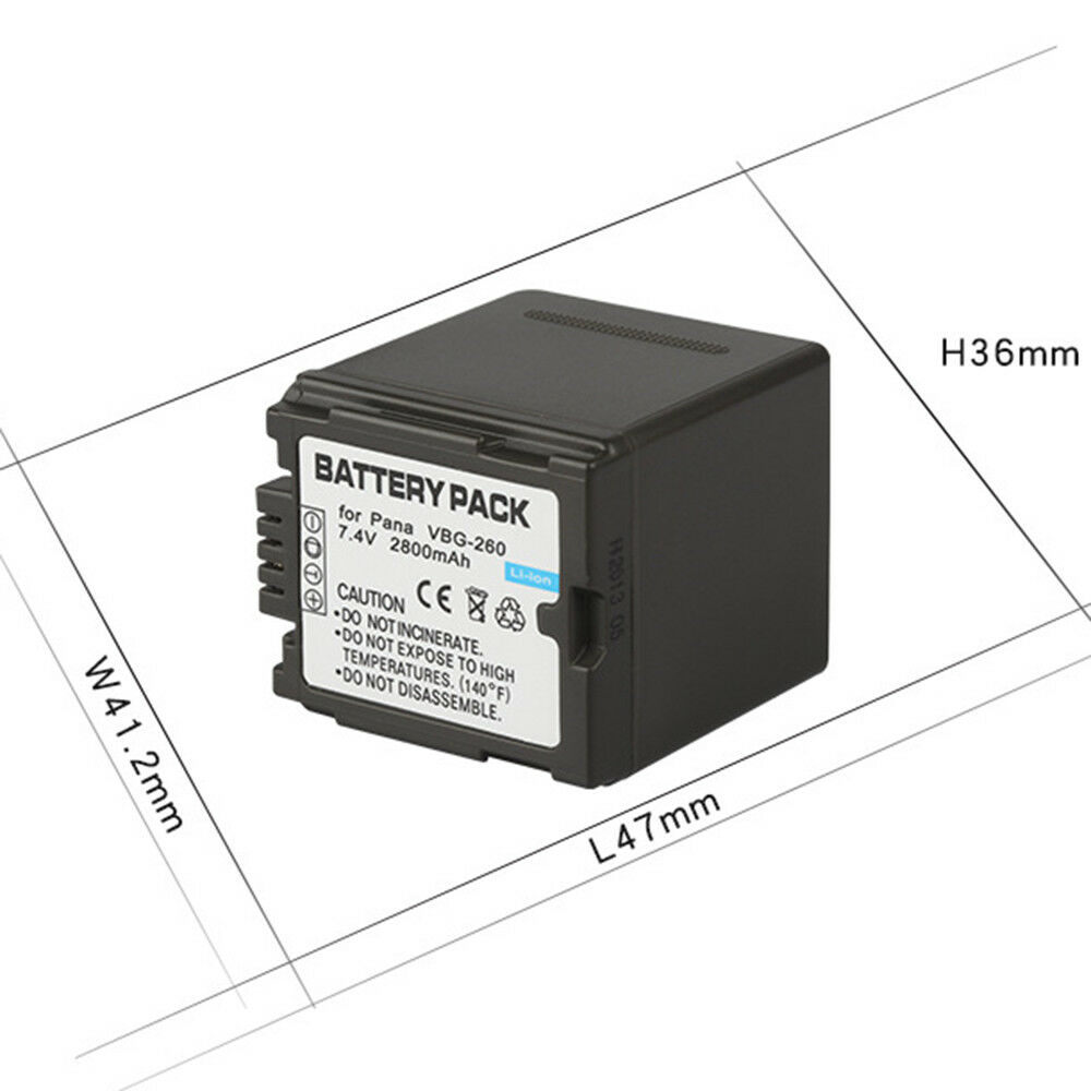G1 2800mAh 7.4V batterie