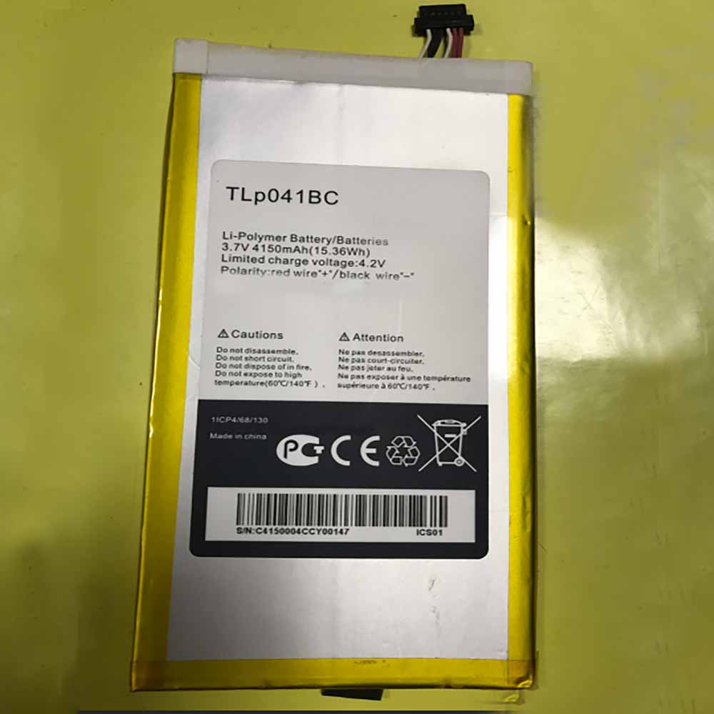 T 4150mAh/15.36WH 3.7V/4.2V batterie