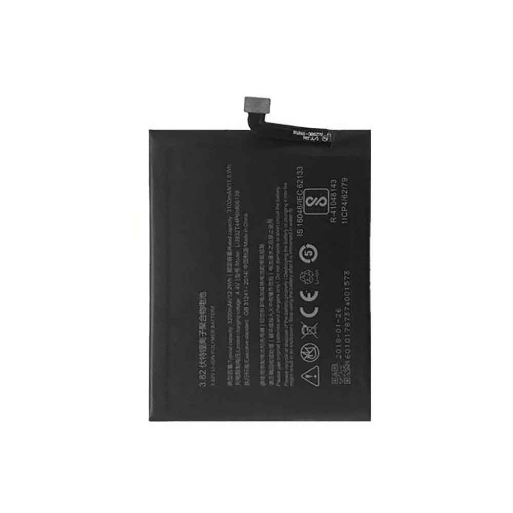 X5 3100mAh/11.8WH 3.82V 4.4V batterie