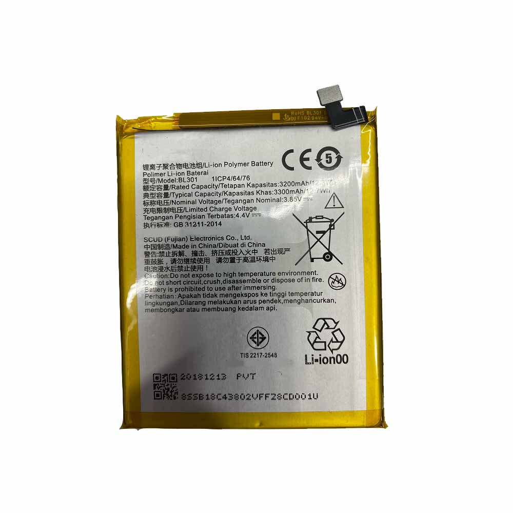 K6 3200mAh/12.3WH 3.85V/4.4V batterie