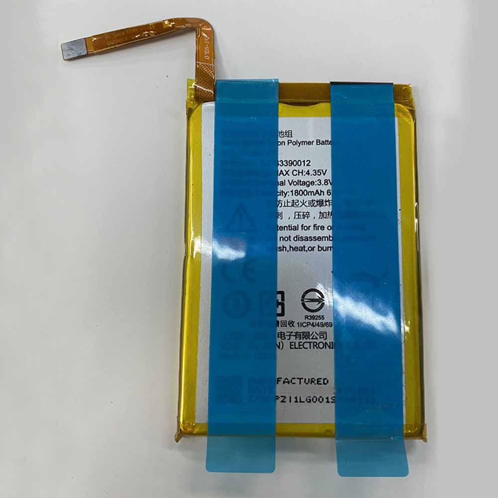 F 1800mAh 6WH 3.8V 4.35V batterie