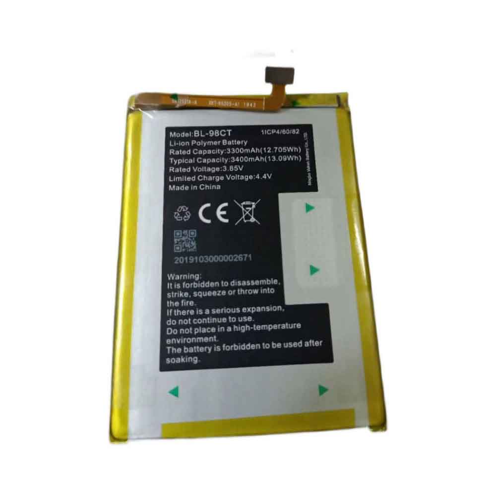 Be 3300mAh 12.705WH 3.85V 4.4V batterie