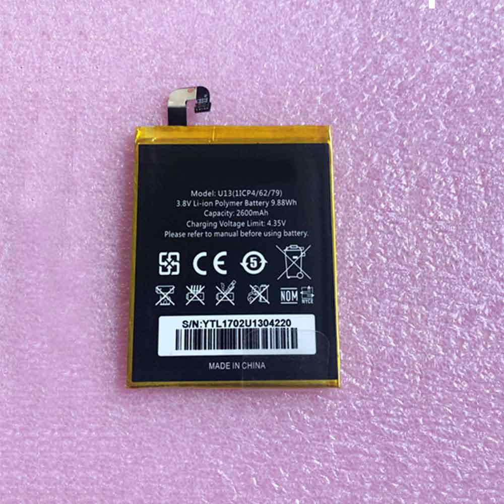 T 2600mAh 9.88WH 3.8V 4.35V batterie