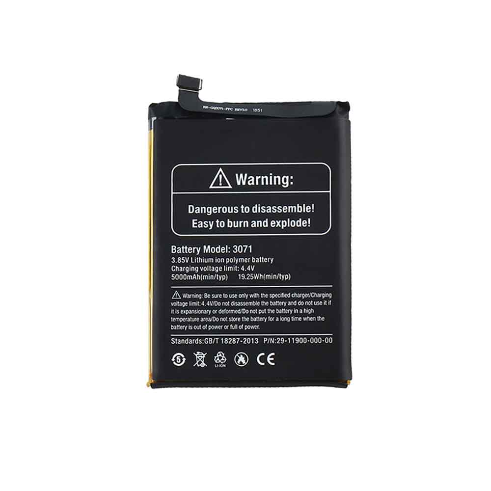 3071 5000mAh 19.25WH 3.85V 4.4V batterie