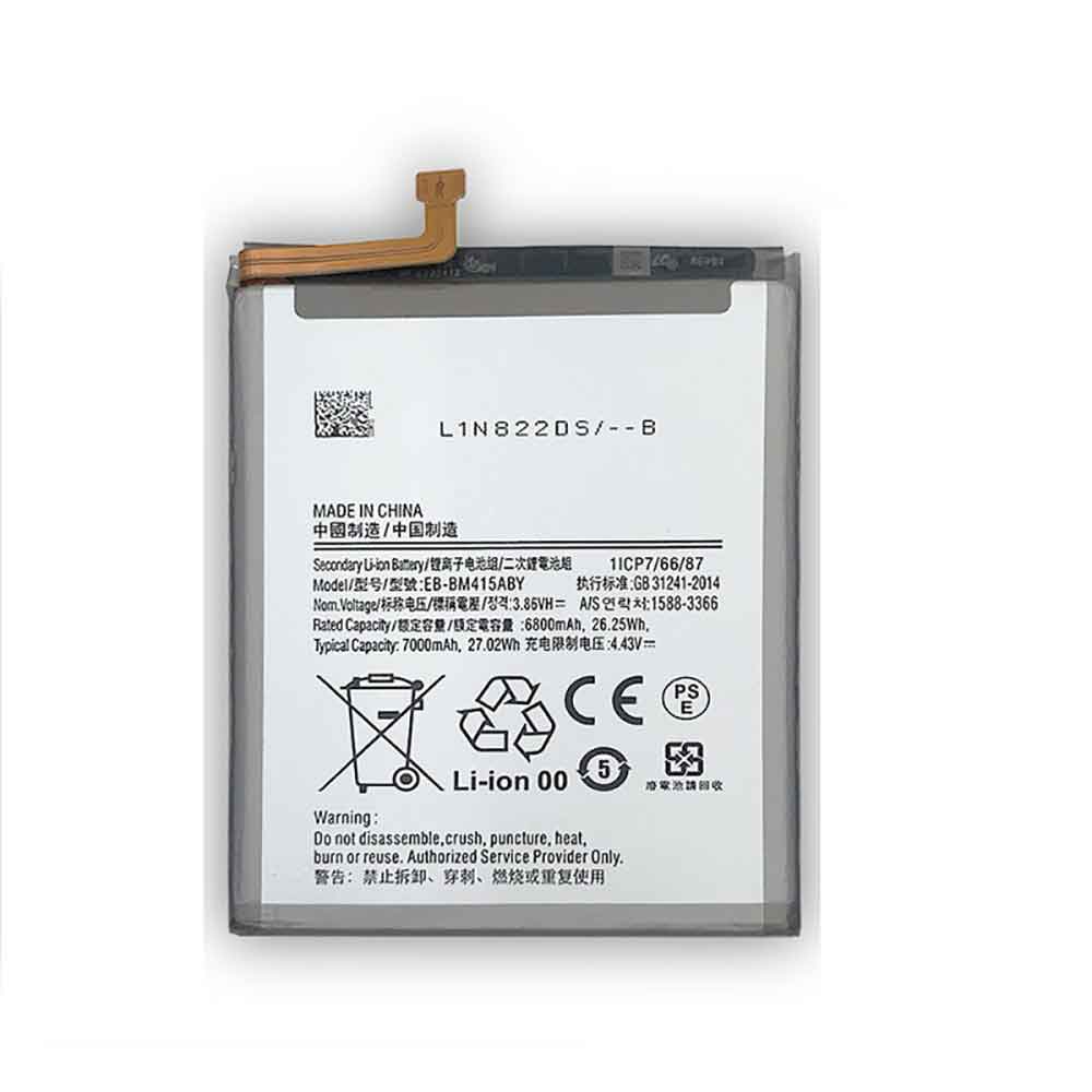 AB 6800mAh 26.25WH 3.86V 4.43V batterie