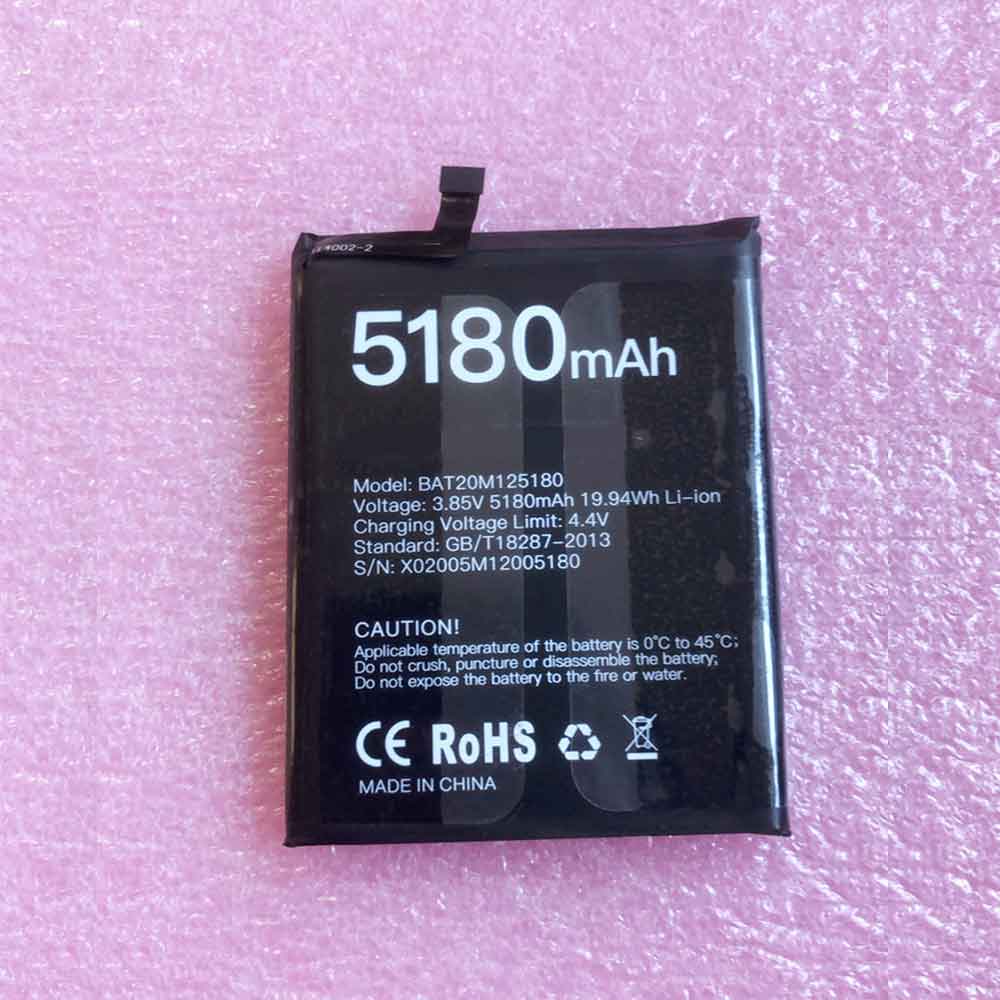 S 5180mAh 19.94WH 3.85V 4.4V batterie