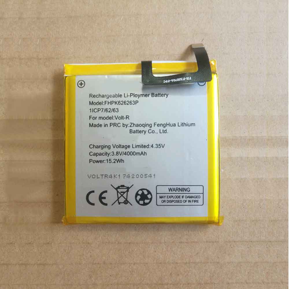 K6 4000MAH 15.2WH 3.8V 4.35V batterie