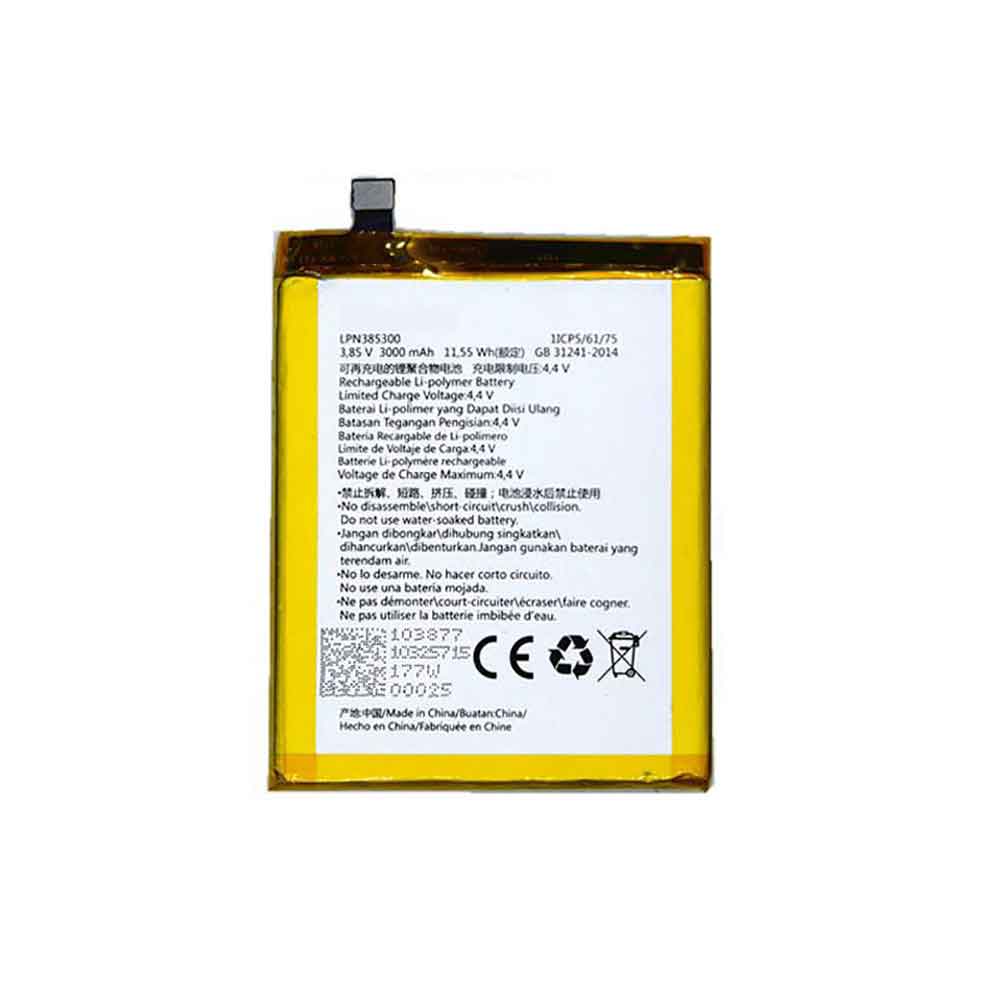 S 3000MAH 11.55WH 3.85V 4.40V batterie