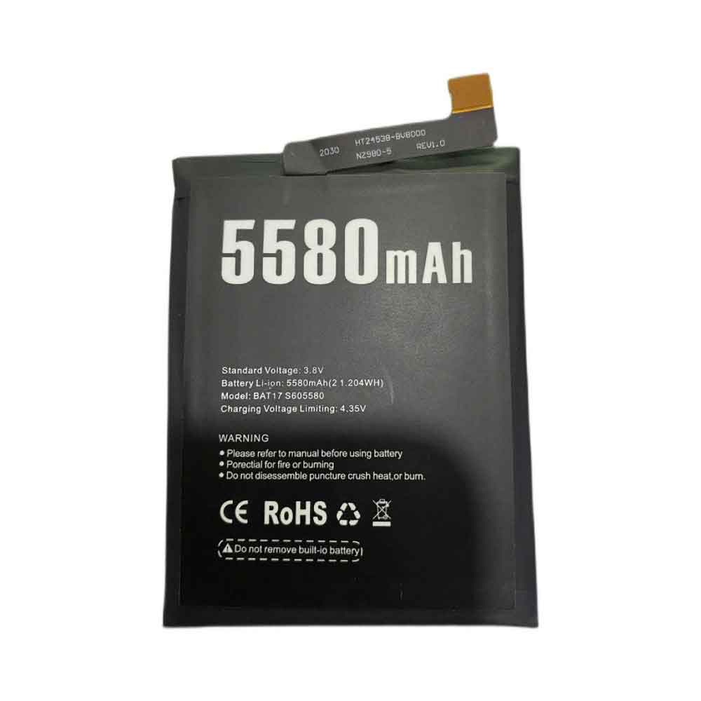 S 5580mAh 21.204WH 3.8V 4.35V batterie