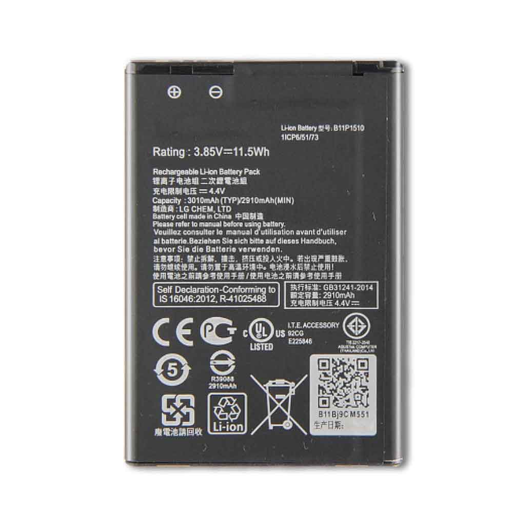 Zen 2910mAh/11.5WH 3.85V 4.4V batterie