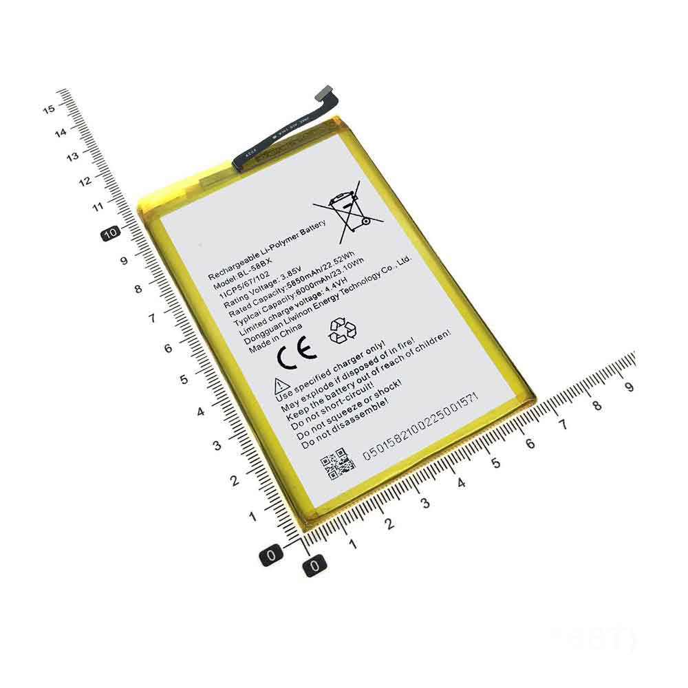 in 5850mAh/22.52WH 3.85V 4.4V batterie