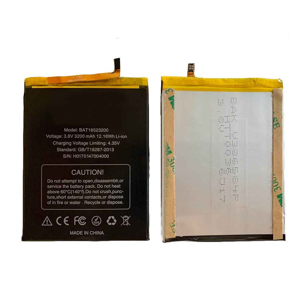 A 3200MAH/12.16WH 3.8V 4.35V batterie