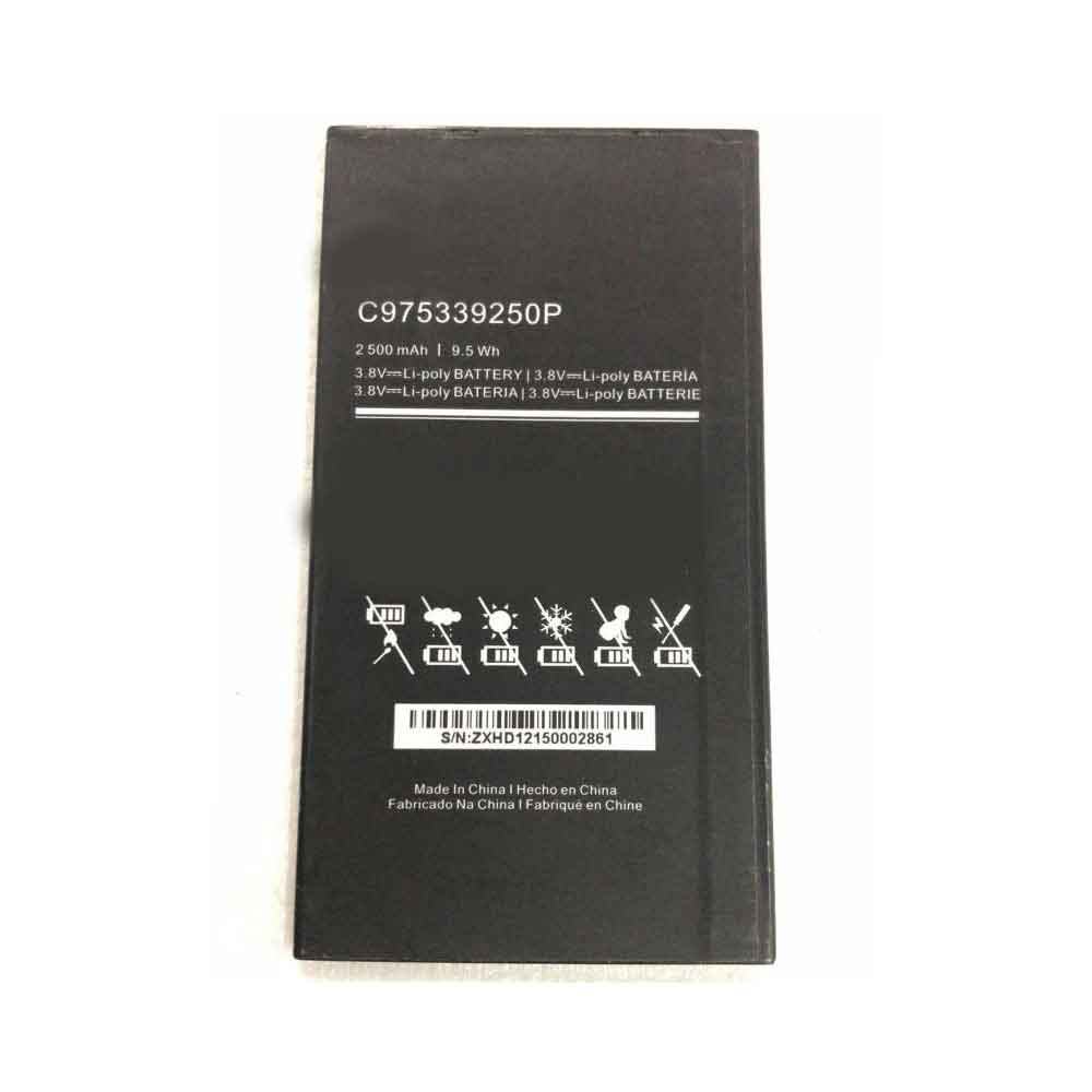 C 2500mAh/9.5WH 3.8V batterie