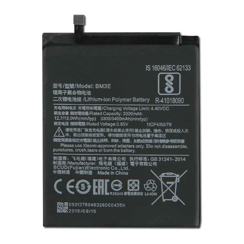 3E 3300mAh/12.7WH 3.85V 4.4V batterie