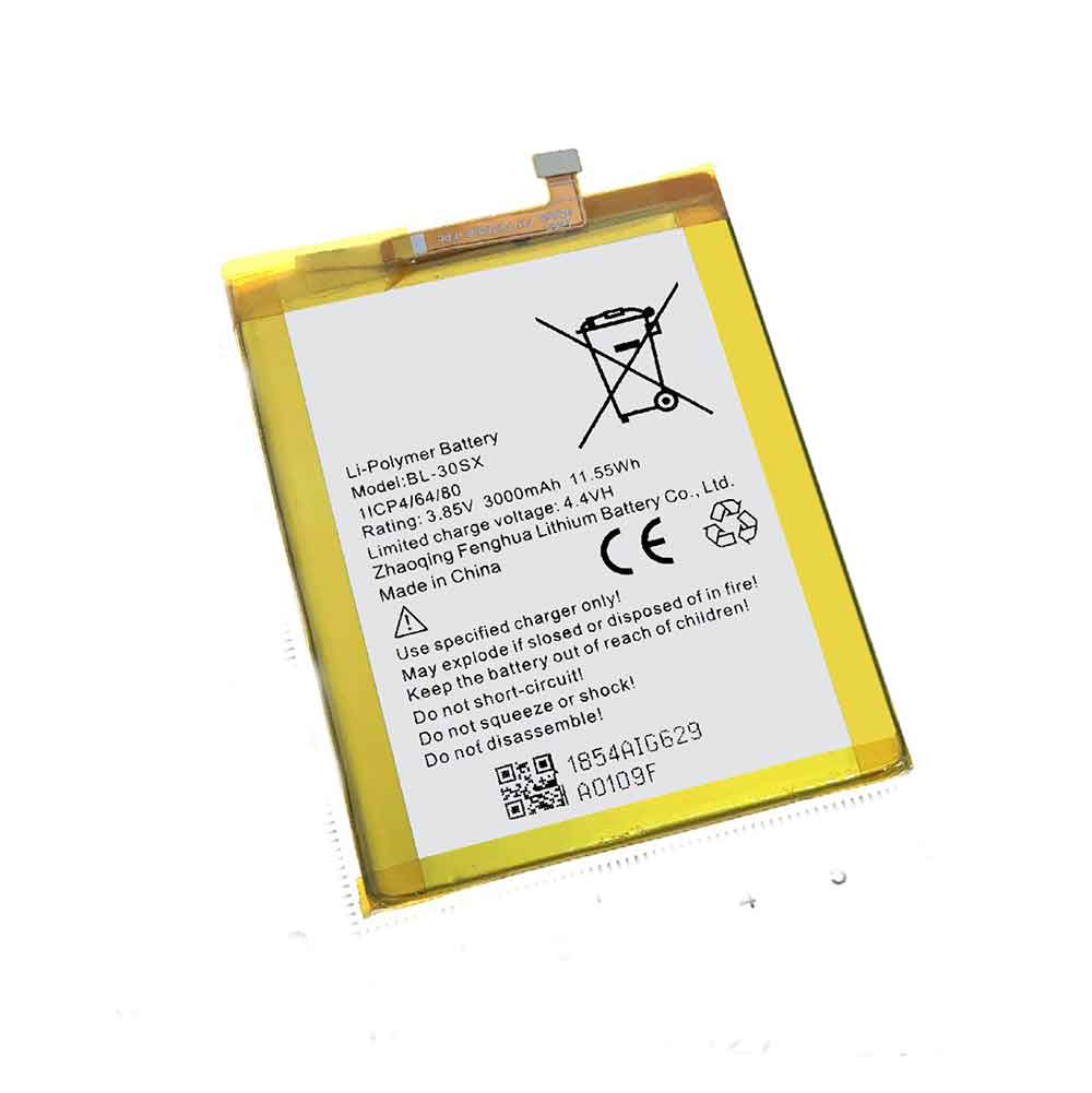 B 3000mAh/11.55WH 3.85V 4.4V batterie