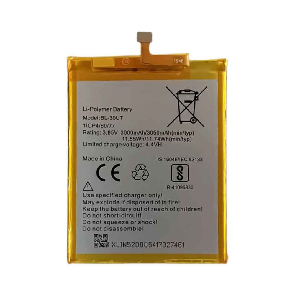 A6 3000mAh/11.55WH 3.85V 4.4V batterie