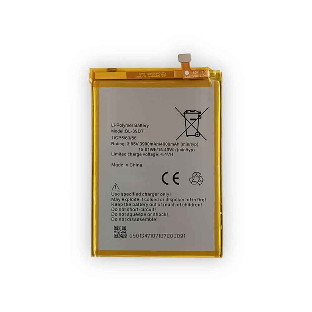 D 4000mAh/15.40WH 3.85V 4.4V batterie