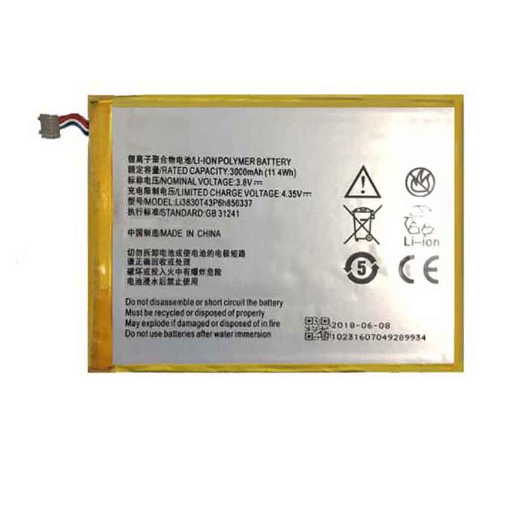 Z 3000mAh/11.4WH 3.8V 4.35V batterie