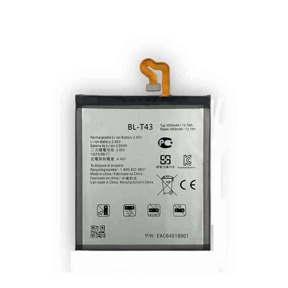 in 3450mAh/13.1WH 3.85V 4.4V batterie