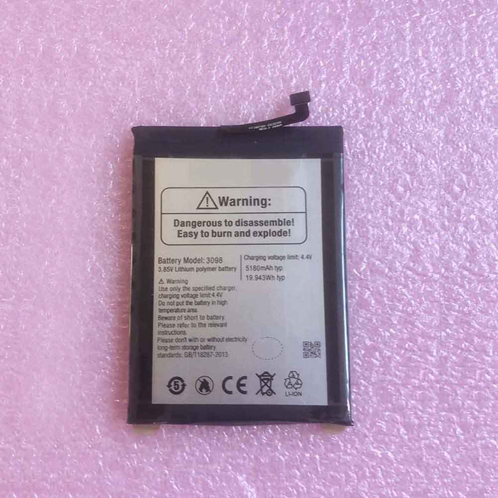 Ulefone 5180mAh/19.943WH 3.85V 4.4V batterie