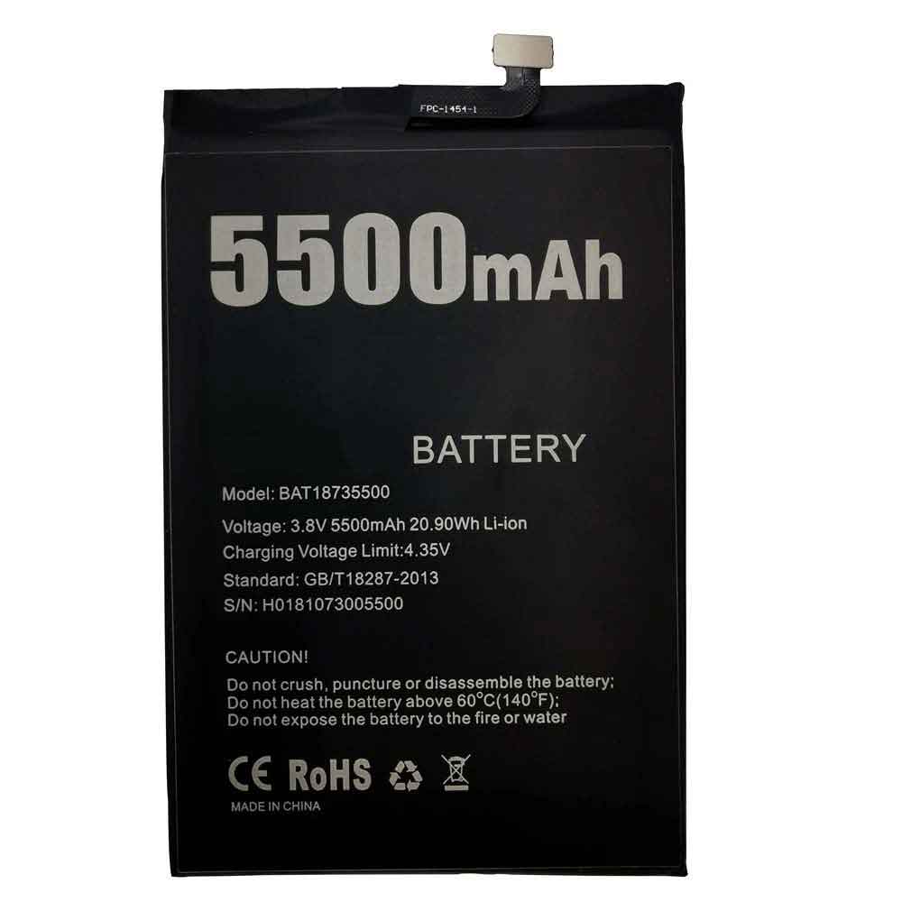 D 5500mAh/20.90WH 3.8V 4.35V batterie