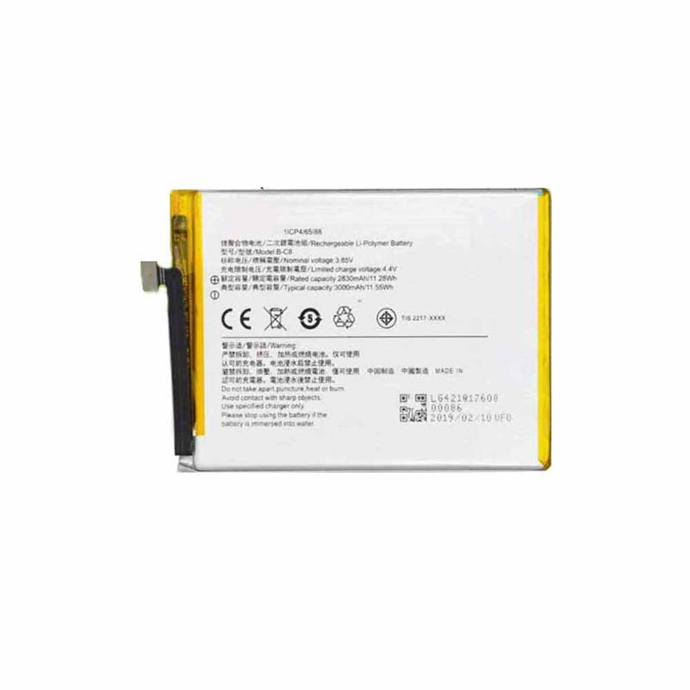 C 2830mAh/11.28WH 3.85V/4.4V batterie