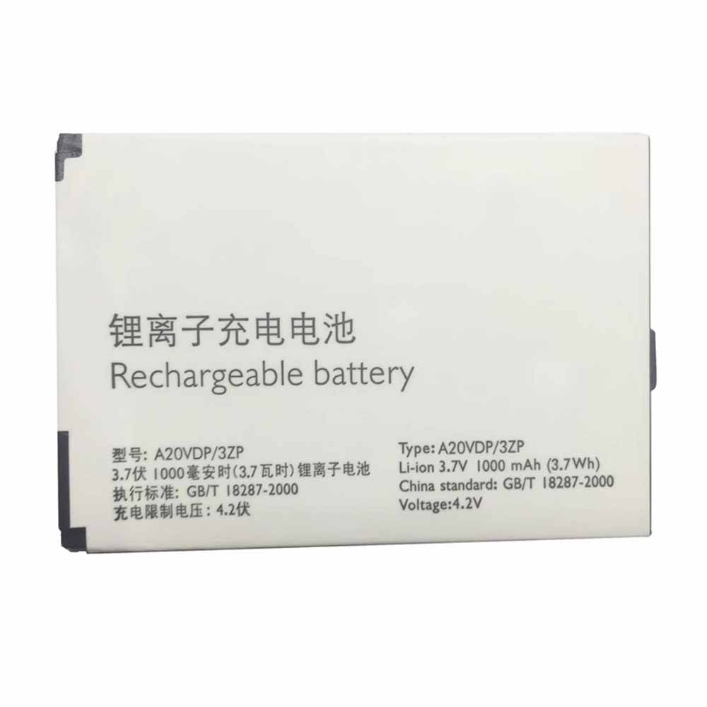 D 1000mAh/3.7WH 3.7V 4.2V batterie