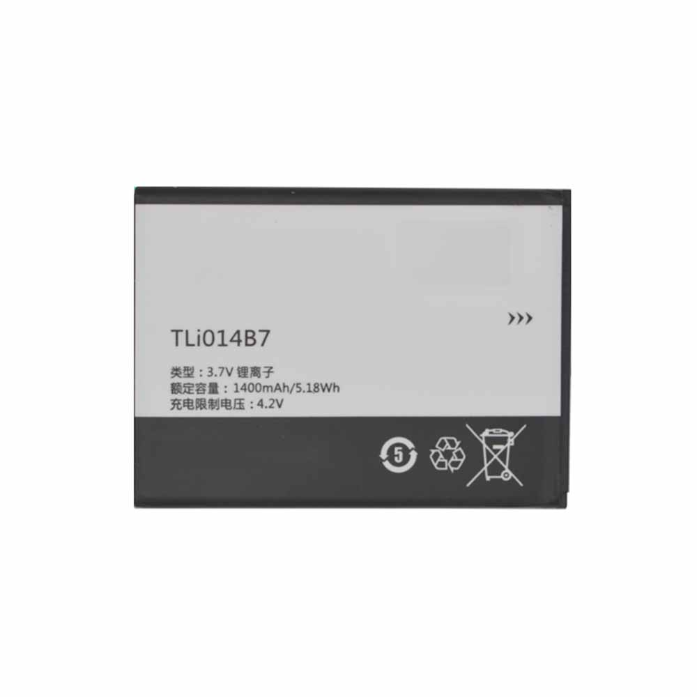 TLi015D7 1400mAh/5.18WH 3.7V/4.2V batterie