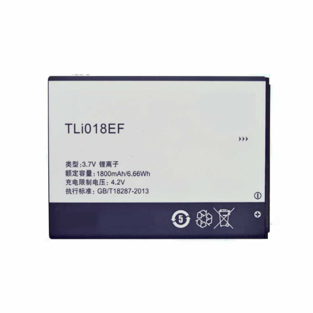T 1800mAh/6.66WH 3.7V/4.2V batterie