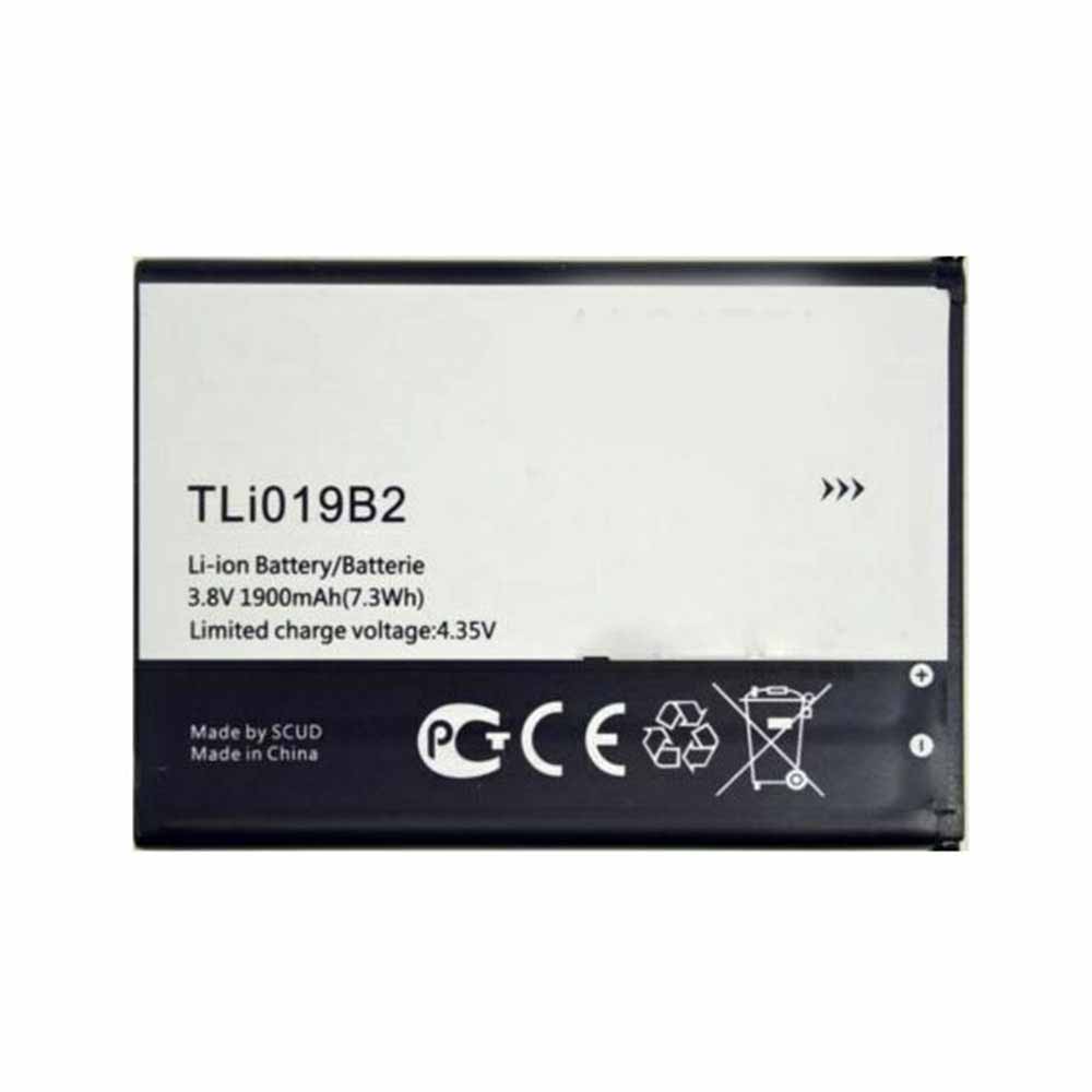 T 1900mAh/7.3WH 3.8V/4.35V batterie
