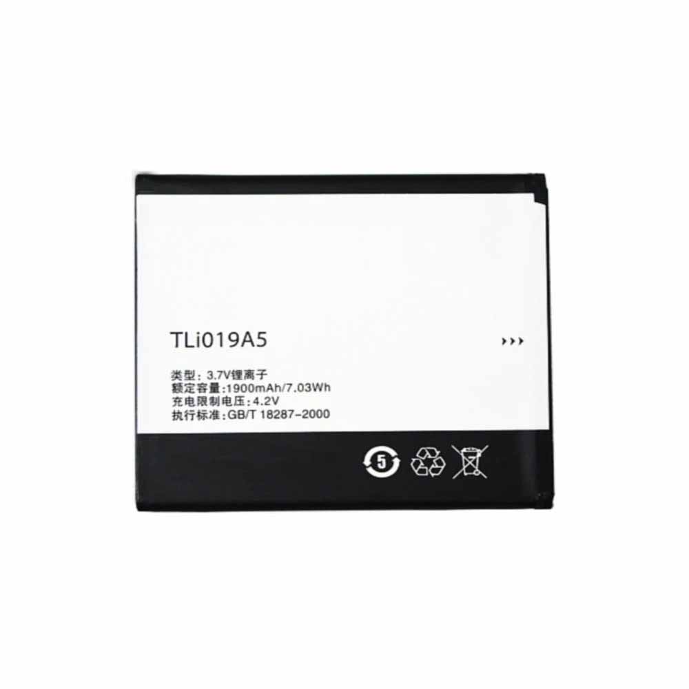 T 1900mAh/7.03WH 3.7V/4.2V batterie