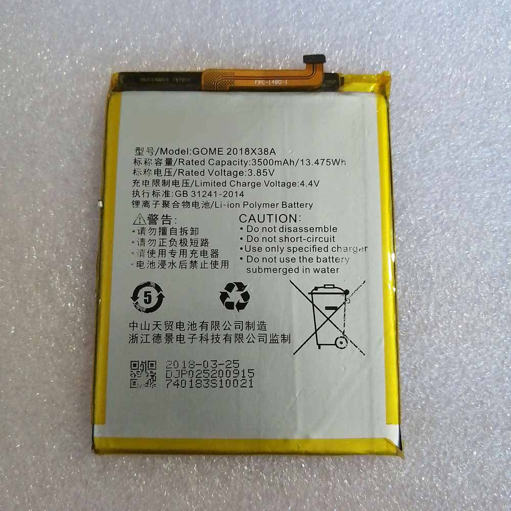 72 3500mAh/13.475WH 3.85V/4.4V batterie